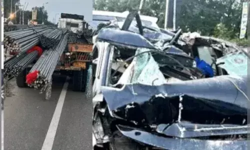 Punjab News: ਸਰੀਏ ਨਾਲ ਭਰੇ ਟਰੱਕ ਵਿੱਚ ਜਾ ਵੜੀ ਕਾਰ, ਮਿਲੀ ਅਜਿਹੀ ਮੌਤ ਕਿ ਦੇਖ ਕੰਬ ਜਾਵੇਗੀ ਰੂਹ