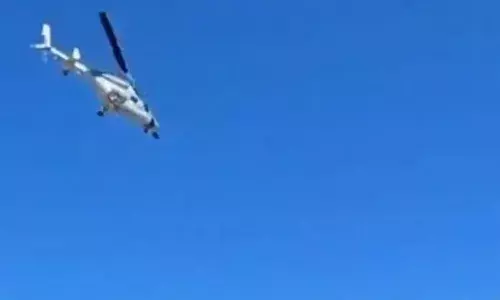 ਲਾਸ ਏਂਜਲਸ ਦੇ ਹੰਟਿੰਗਟਨ ਬੀਚ ਤੇ ਹੈਲੀਕਾਪਟਰ ਕਰੈਸ਼