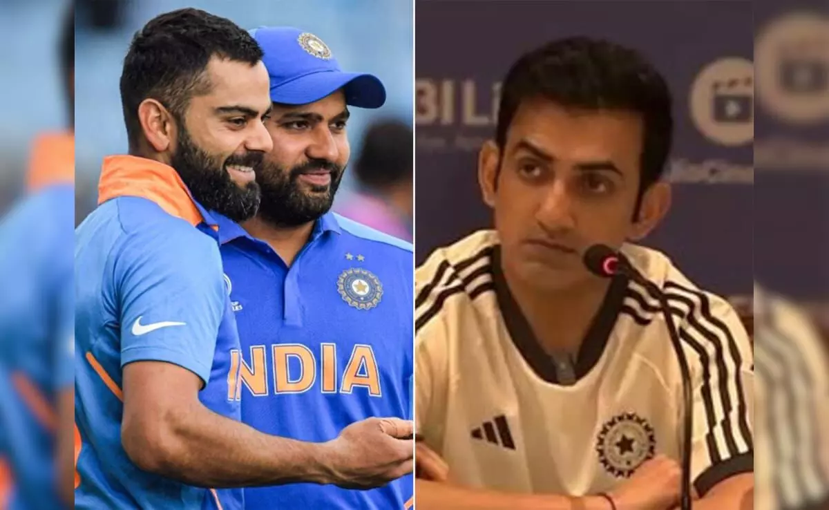 Cricket News: ਰੋਹਿਤ ਤੇ ਕੋਹਲੀ ਦਾ ਭਵਿੱਖ ਖ਼ਤਰੇ ਵਿੱਚ? ਕੋਚ ਗੌਤਮ ਗੰਭੀਰ ਨੇ ਦੱਸੀ ਸਚਾਈ Cricket News: ਰੋਹਿਤ ਤੇ ਕੋਹਲੀ ਦਾ ਭਵਿੱਖ ਖ਼ਤਰੇ ਵਿੱਚ? ਕੋਚ ਗੌਤਮ ਗੰਭੀਰ ਨੇ ਦੱਸੀ ਸਚਾਈ