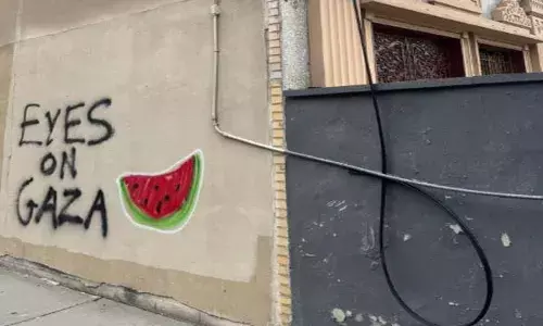 ਅਮਰੀਕਾ : ਹਿੰਦੂ ਮੰਦਰ ਦੀਆਂ ਕੰਧਾਂ ’ਤੇ ਫਲਸਤੀਨ ਹਮਾਇਤੀ ਨਾਹਰੇ