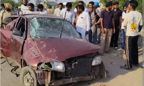 Punjab News: ਬਰਨਾਲਾ ਵਿੱਚ ਦੋ ਕਾਰਾਂ ਦੀ ਜ਼ਬਰਦਸਤ ਟੱਕਰ, ਤਿੰਨ ਮੌਤਾਂ