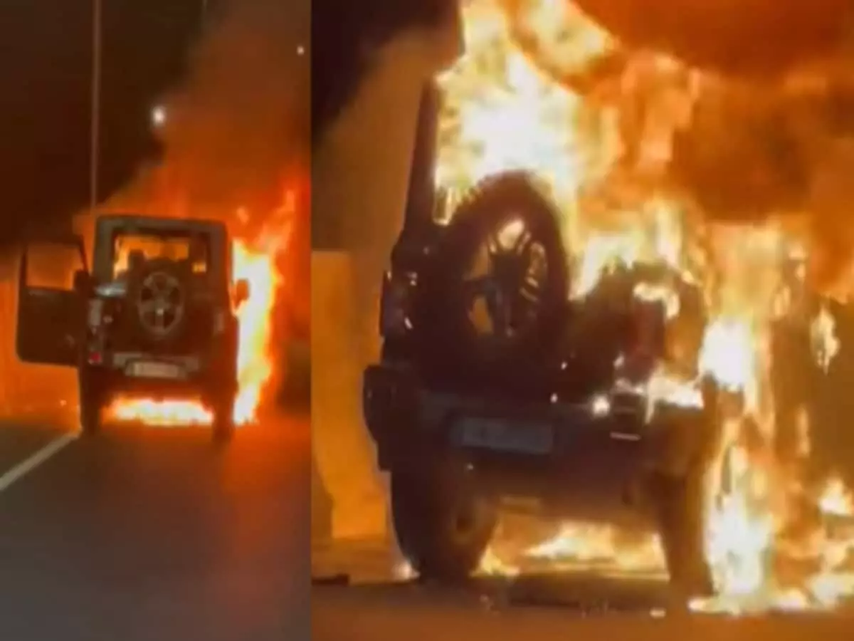 Punjab News: ਜਲੰਧਰ ਵਿੱਚ ਭਿਆਨਕ ਐਕਸੀਡੈਂਟ, ਥਾਰ ਨੂੰ ਲੱਗੀ ਅੱਗ, ਸਾਬਕਾ ਸਰਪੰਚ ਦੀ ਮੌਤ