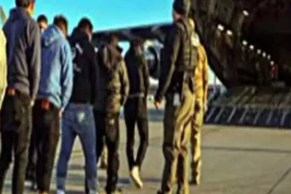 ਗੈਂਗਸਟਰਾਂ ਸਣੇ ਅਮਰੀਕਾ ਤੋਂ ਡਿਪੋਰਟ ਹੋਏ ਭਾਰਤੀਆਂ ਦਾ ਜਹਾਜ਼ ਦਿੱਲੀ ਪਹੁੰਚਿਆ