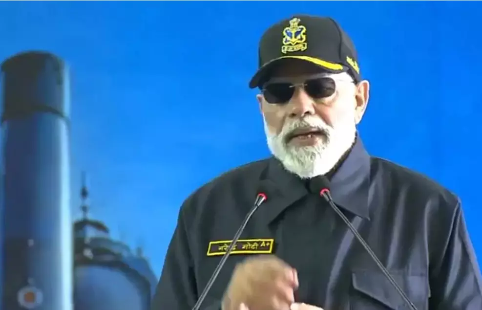 ਜਲ ਸੈਨਾ ਨਾਲ ਦੀਵਾਲੀ ਮਨਾਉਣਾ ਮੇਰੇ ਲਈ ਸੁਭਾਗ ਦੀ ਗੱਲ ਹੈ, ਪ੍ਰਧਾਨ ਮੰਤਰੀ ਮੋਦੀ