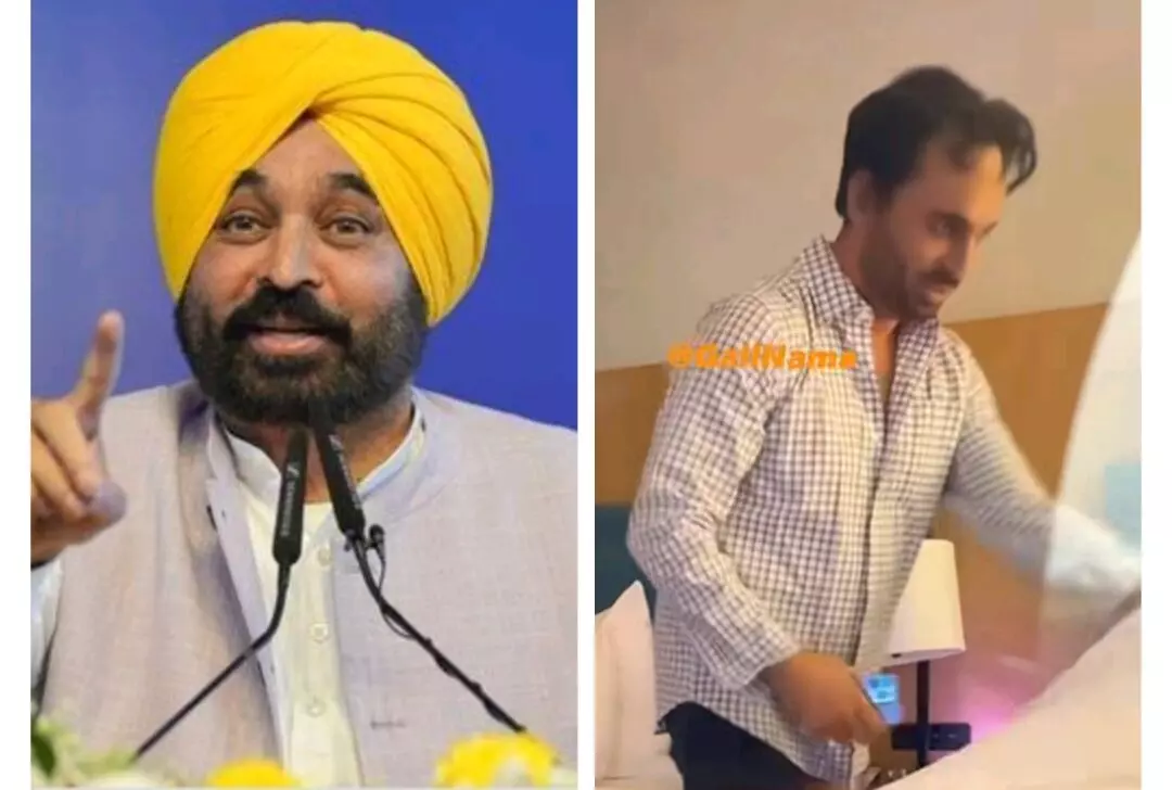 Punjab News: CM ਮਾਨ ਦੀ ਅਸ਼ਲੀਲ ਵੀਡੀਓ ਵਾਇਰਲ, ਵਿਦੇਸ਼ੀ ਕੁੜੀਆਂ ਨਾਲ ਆਏ ਨਜ਼ਰ