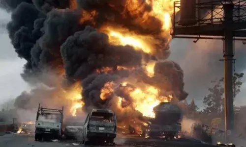 Nigeria Accident; ਨਾਈਜੀਰੀਆ ਵਿੱਚ ਪੈਟਰੋਲ ਵਾਲੇ ਟਰੱਕ ਵਿੱਚ ਜ਼ਬਰਦਸਤ ਧਮਾਕਾ, 35 ਮੌਤਾਂ