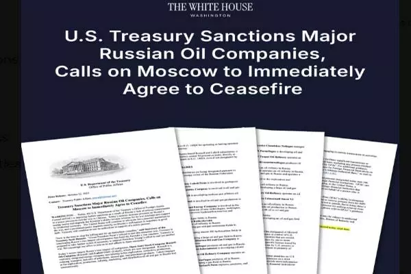 ਟਰੰਪ ਨੇ 5ਵੀਂ ਵਾਰ ਕਿਹਾ : ਰੂਸੀ ਤੇਲ ਦੀ ਖਰੀਦ ਬੰਦ ਕਰ ਰਿਹਾ ਭਾਰਤ