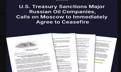 ਟਰੰਪ ਨੇ 5ਵੀਂ ਵਾਰ ਕਿਹਾ : ਰੂਸੀ ਤੇਲ ਦੀ ਖਰੀਦ ਬੰਦ ਕਰ ਰਿਹਾ ਭਾਰਤ