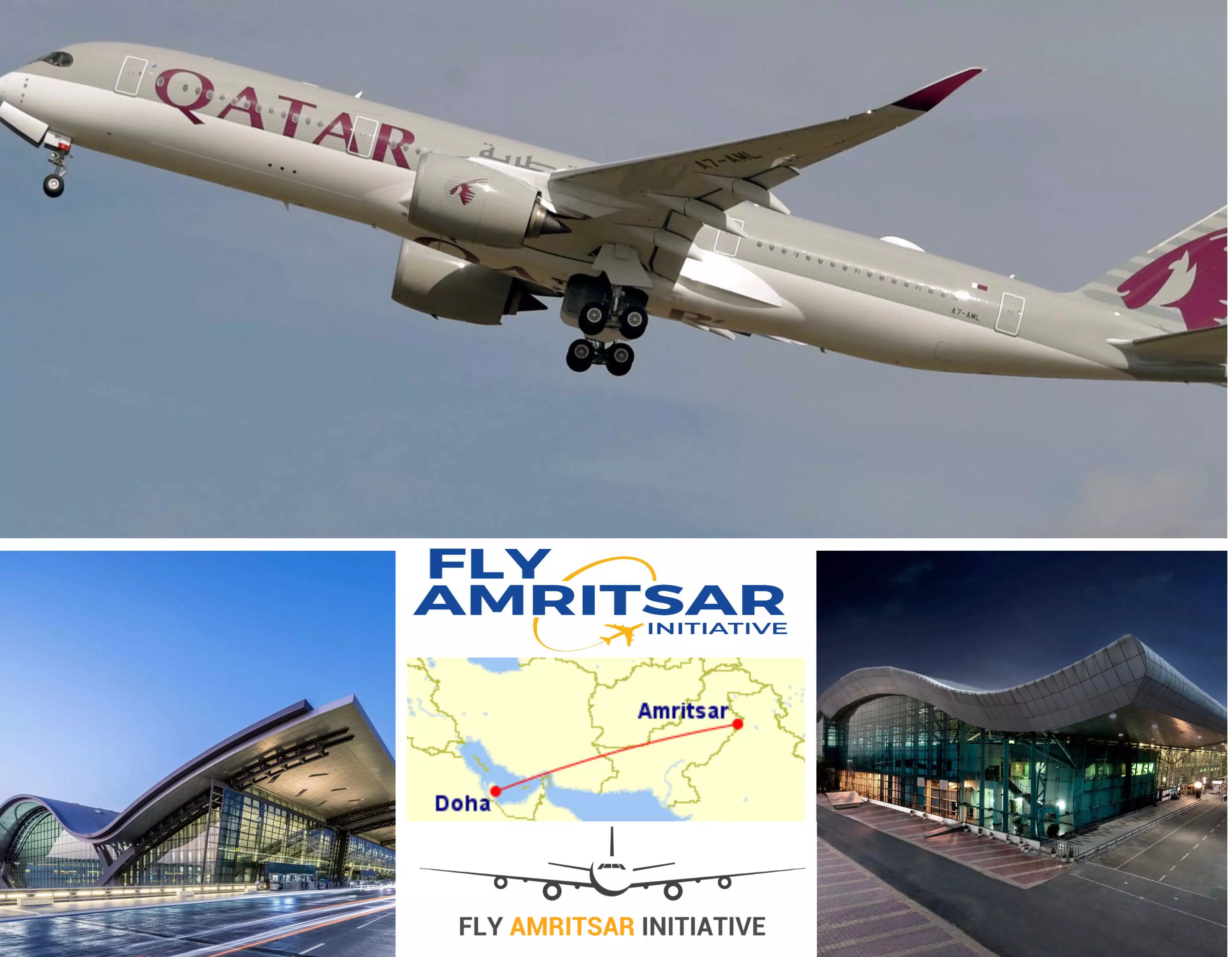 ਅੰਮ੍ਰਿਤਸਰ ਤੋਂ ਕਤਰ ਏਅਰਵੇਜ਼ ਦੀ ਦੋਹਾ-ਟੋਰਾਂਟੋ ਉਡਾਣਾਂ ਹੁਣ ਰੋਜ਼ਾਨਾ