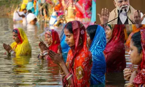 ਛਠ ਉਤਸਵ ਦਾ ਆਖ਼ਰੀ ਦਿਨ, ਪੀ ਐਮ ਮੋਦੀ ਨੇ ਦਿੱਤੀ ਵਧਾਈ