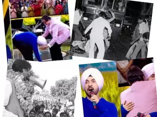 ਦਿਲਜੀਤ ਦੋਸਾਂਝ ਵਲੋਂ ਅਮਿਤਾਬ ਬਚਣ ਦੇ ਪੈਰ ਛੂਣ ਦਾ 1984 ਨਾਲ ਸਬੰਧ, ਖ਼ਾਲਸਾ ਏਡ ਵੀ ਬੋਲਿਆ