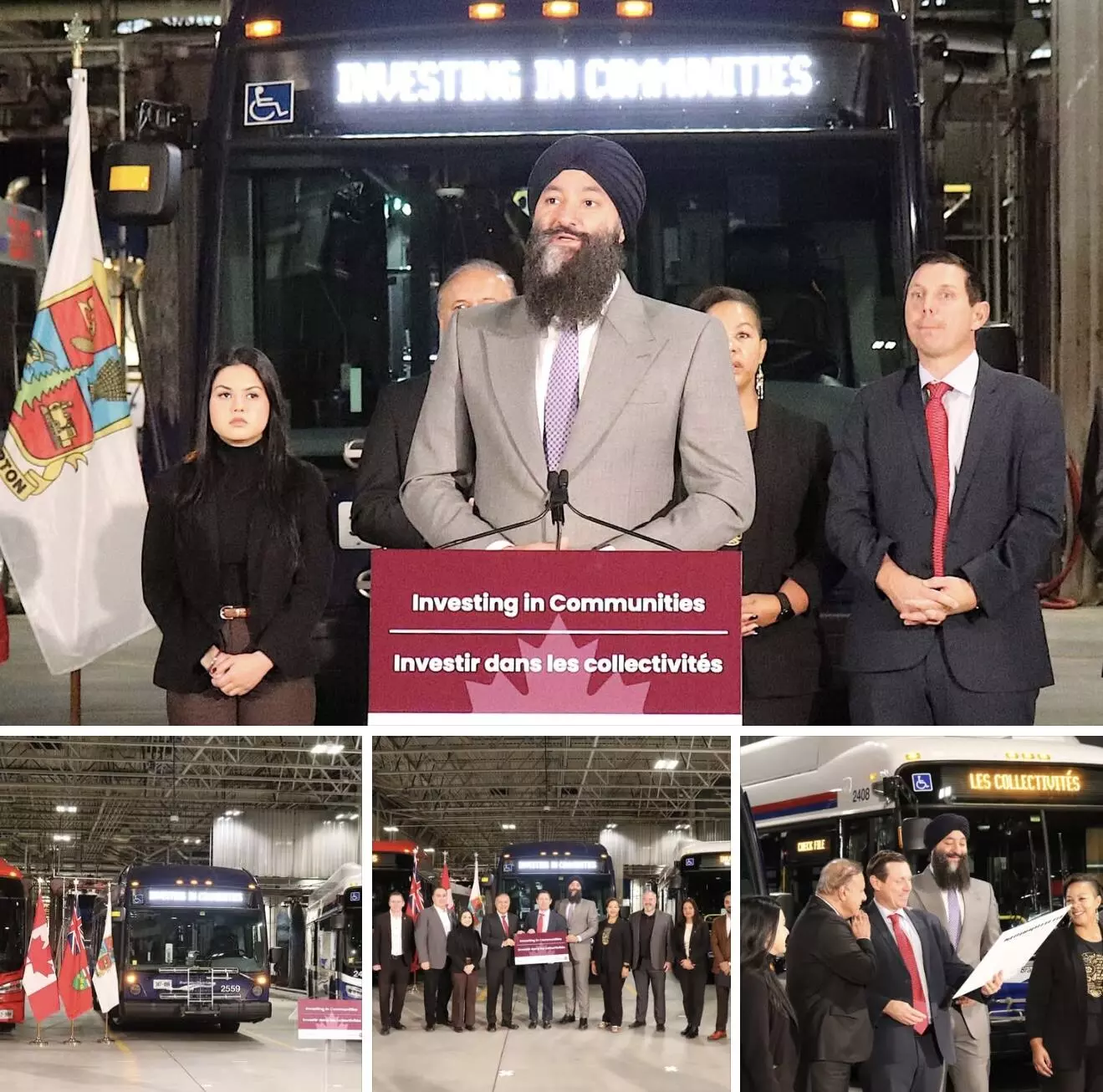 ਕੈਨੇਡਾ: ਬਰੈਂਪਟਨ ਵਿੱਚ ਚੱਲਣਗੀਆਂ 136 ਨਵੀਆਂ ਬੱਸਾਂ, ਮਿਲੀਅਨ ਡਾਲਰ ਦਾ ਕੀਤਾ ਨਿਵੇਸ਼