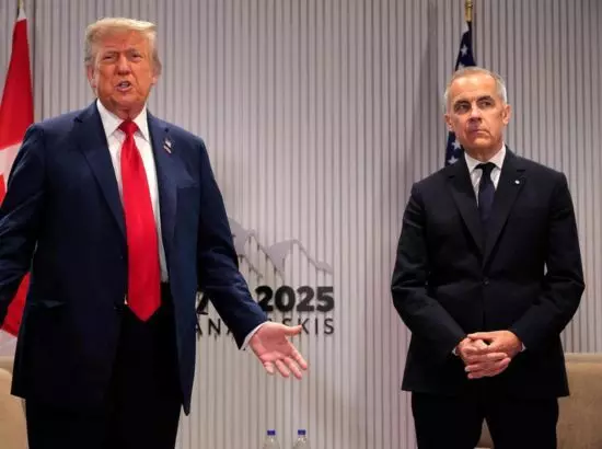 ਟਰੰਪ ਦੇ ਟੈਰਿਫ-ਵਿਰੋਧੀ ਇਸ਼ਤਿਹਾਰ ਤੇ ਗੁੱਸੇ ਤੋਂ ਬਾਅਦ ਕੈਨੇਡੀਅਨ ਪਮ ਕਾਰਨੀ ਨੇ ...