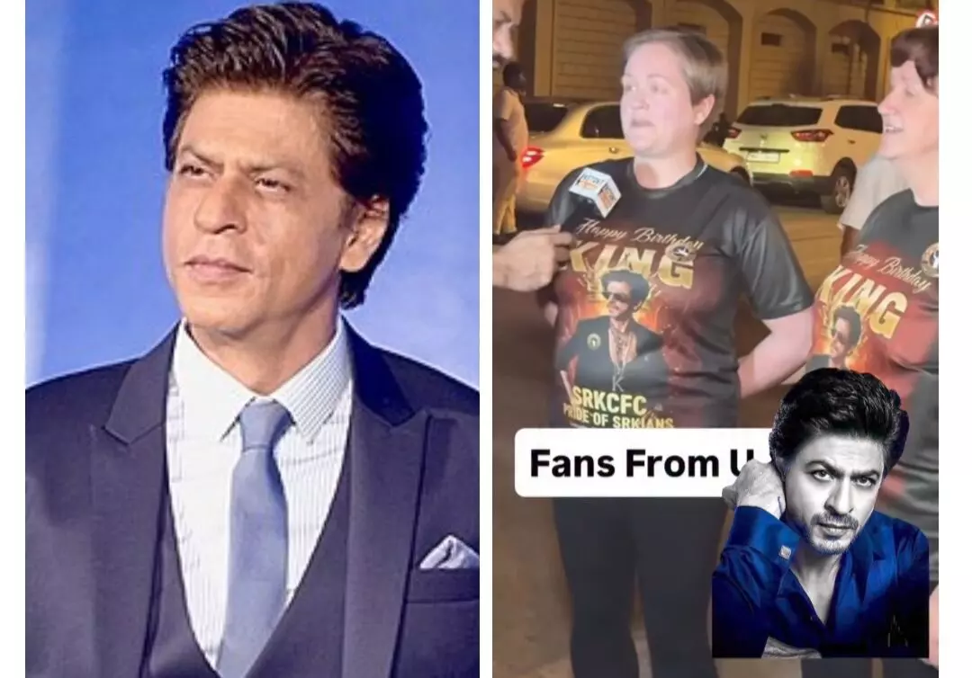 Shah Rukh Khan: ਵਿਦੇਸ਼ੀ ਗੋਰੀਆਂ ਤੇ ਚੜ੍ਹਿਆ ਸ਼ਾਹਰੁਖ ਦਾ ਖ਼ੁਮਾਰ, ਕਿੰਗ ਖਾਨ ਦਾ ਜਨਮਦਿਨ ਮਨਾਉਣ ਮੁੰਬਈ ਪਹੁੰਚੀਆਂ