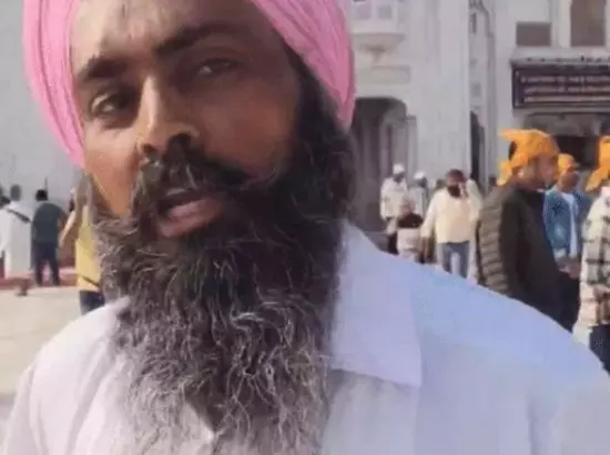 ਨੌਜਵਾਨ ਸ਼ਰਾਬ ਪੀ ਕੇ ਹਰਿਮੰਦਰ ਸਾਹਿਬ ਵਿੱਚ ਹੋਇਆ ਦਾਖਲ