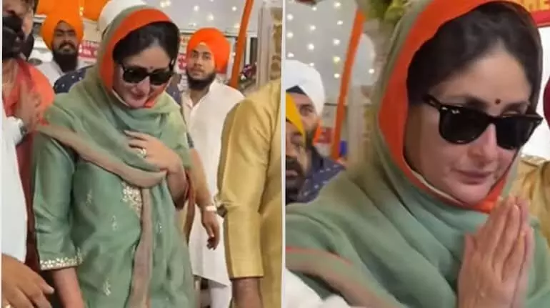 Kareena Kapoor: ਗੁਰਪੁਰਬ ਮੌਕੇ ਅਭਿਨੇਤਰੀ ਕਰੀਨਾ ਕਪੂਰ ਗੁਰਦੁਆਰਾ ਸਾਹਿਬ ਹੋਈ ਨਤਮਸਤਕ, ਕੀਤਾ ਸ਼ੁਕਰਾਨਾ