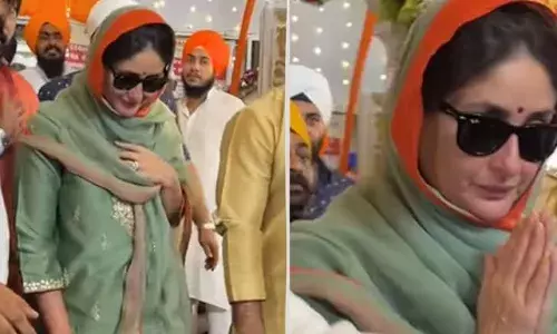Kareena Kapoor: ਗੁਰਪੁਰਬ ਮੌਕੇ ਅਭਿਨੇਤਰੀ ਕਰੀਨਾ ਕਪੂਰ ਗੁਰਦੁਆਰਾ ਸਾਹਿਬ ਹੋਈ ਨਤਮਸਤਕ, ਕੀਤਾ ਸ਼ੁਕਰਾਨਾ