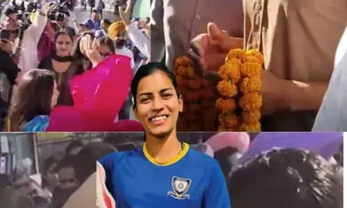 Chandigarh : ਵਿਸ਼ਵ ਚੈਂਪੀਅਨ ਧੀਆਂ ਦਾ ਘਰ ਵਾਪਸੀ ਤੇ ਭਰਵਾਂ ਸਵਾਗਤ