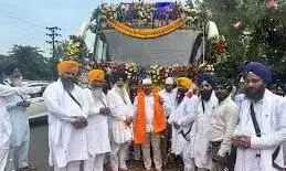 ਅਸਾਮ ਤੋਂ ਸ਼ੁਰੂ ਹੋਇਆ ਨਗਰ ਕੀਰਤਨ ਸ਼੍ਰੀ ਅਕਾਲ ਤਖਤ ਸਾਹਿਬ ਪਹੁੰਚਿਆ, ਸ਼੍ਰੀ ਅਕਾਲ ਤਖਤ ਸਾਹਿਬ ਤੋਂ ਡੇਰਾ ਬਾਬਾ ਨਾਨਕ ਲਈ ਨਗਰ ਕੀਰਤਨ ਰਵਾਨਾ