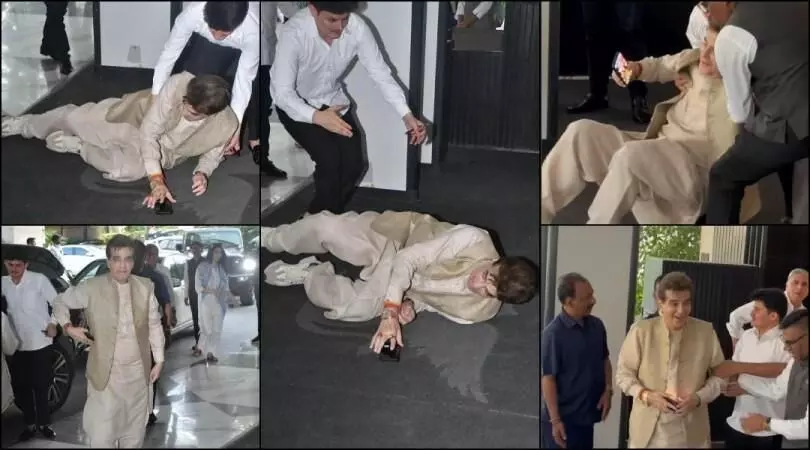 Jitendra: ਬਾਲੀਵੁੱਡ ਅਦਾਕਾਰ ਜਤਿੰਦਰ ਪੌੜੀਆਂ ਤੋਂ ਡਿੱਗੇ, ਲੱਗੀ ਸੱਟ, ਡਿੱਗਣ ਦਾ ਵੀਡਿਓ ਵਾਇਰਲ