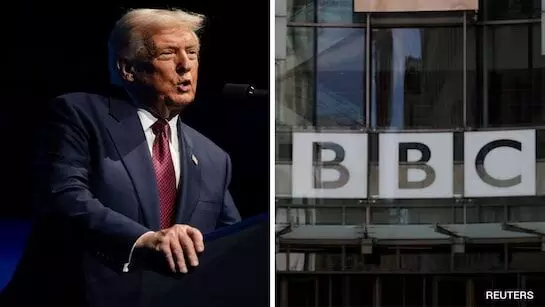 Donald Trump: ਅਮਰੀਕਾ ਦਾ BBC ਨਿਊਜ਼ ਨਾਲ ਭਖਿਆ ਵਿਵਾਦ, ਰਾਸ਼ਟਰਪਤੀ ਟਰੰਪ ਨੇ ਲਾਏ ਗੰਭੀਰ ਇਲਜ਼ਾਮ