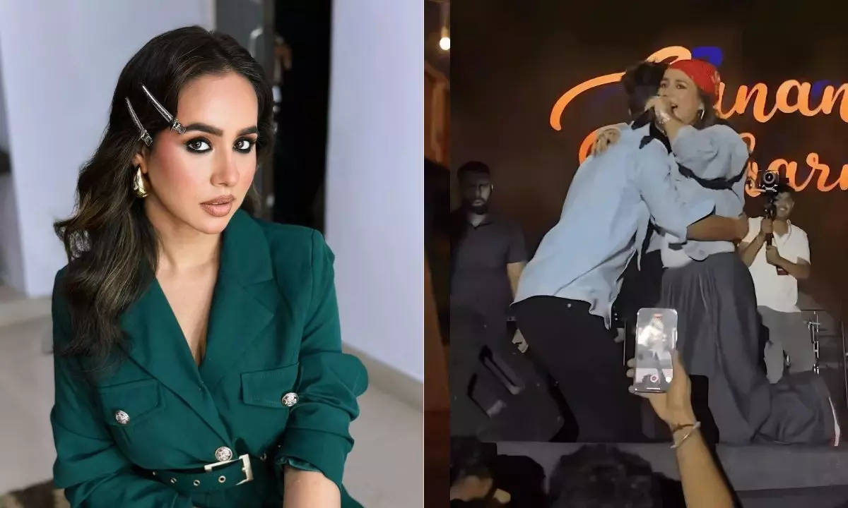 Sunanda Sharma: ਪੰਜਾਬੀ ਗਾਇਕਾ ਸੁਨੰਦਾ ਸ਼ਰਮਾ ਨੇ ਜਿੱਤਿਆ ਦਿਲ, ਚੱਲਦੇ ਸ਼ੋਅ ਚ ਸਟੇਜ ਤੇ ਫੈਨ ਨੂੰ ਬੁਲਾਇਆ, ਫਿਰ..