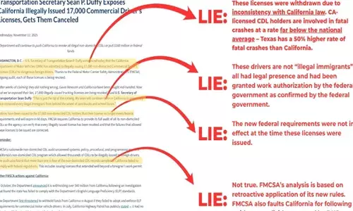 ਅਮਰੀਕਾ ’ਚ 17 ਹਜ਼ਾਰ ਟਰੱਕ ਡਰਾਈਵਰਾਂ ਦੇ ਲਾਇਸੰਸ ਰੱਦ