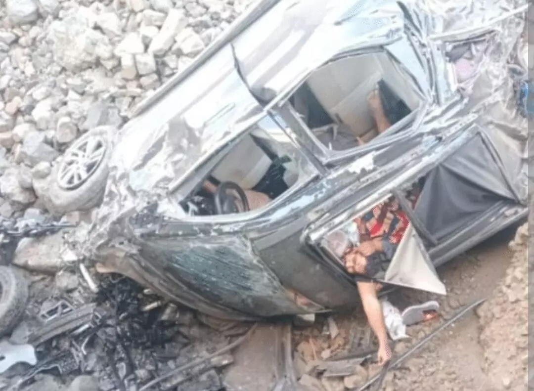 Madhya Pradesh News: ਮੱਧ ਪ੍ਰਦੇਸ਼ ਵਿੱਚ ਦਰਦਨਾਕ ਹਾਦਸਾ, ਖੱਡ ਚ ਡਿੱਗੀ ਕਾਰ, 5 ਮੌਤਾਂ