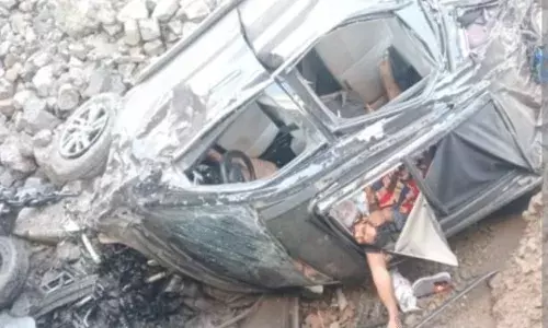 Madhya Pradesh News: ਮੱਧ ਪ੍ਰਦੇਸ਼ ਵਿੱਚ ਦਰਦਨਾਕ ਹਾਦਸਾ, ਖੱਡ ਚ ਡਿੱਗੀ ਕਾਰ, 5 ਮੌਤਾਂ