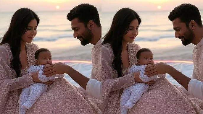 Katrina Kaif: ਕੈਟਰੀਨਾ ਕੈਫ ਤੇ ਵਿੱਕੀ ਕੌਸ਼ਲ ਦੇ ਨਵਜੰਮੇ ਬੱਚੇ ਦੀ ਫੋਟੋ ਵਾਇਰਲ