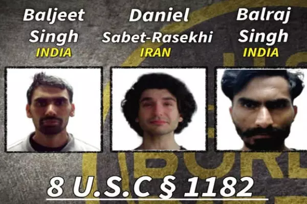 ਕੈਨੇਡਾ ਤੋਂ ਅਮਰੀਕਾ ਦਾਖ਼ਲ ਹੁੰਦੇ 6 ਪੰਜਾਬੀ ਕਾਬੂ