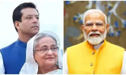 Sheikh Hasina: ਸ਼ੇਖ਼ ਹਸੀਨਾ ਦੇ ਬੇਟੇ ਨੇ PM ਮੋਦੀ ਦਾ ਕੀਤਾ ਧੰਨਵਾਦ, ਕਿਹਾ - ਤੁਸੀਂ ਮੇਰੀ ਮਾਂ ਦੀ ਜਾਨ ਬਚਾਈ