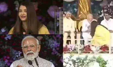 Aishwarya Rai: ਬਾਲੀਵੁੱਡ ਅਦਾਕਾਰਾ ਐਸ਼ਵਰਿਆ ਰਾਏ ਨੇ PM ਮੋਦੀ ਦੇ ਪੈਰੀਂ ਹੱਥ ਲਾਏ, ਵੀਡਿਓ ਵਾਇਰਲ