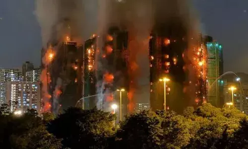 ਹਾਂਗ ਕਾਂਗ ਵਿੱਚ ਲੱਗੀ ਅੱਗ ਕਾਰਨ ਹੁਣ ਤੱਕ 94 ਮੌਤਾਂ