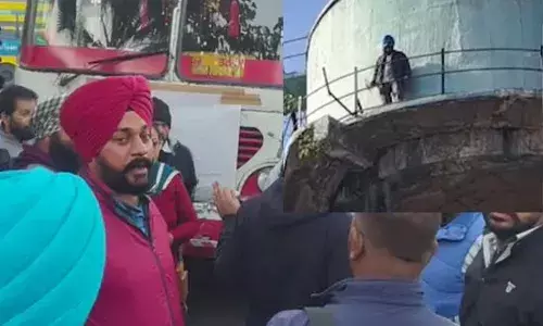 ਪੰਜਾਬ ਵਿੱਚ ਰੋਡਵੇਜ਼ ਦਾ ਚੱਕਾ ਜਾਮ: ਪਾਣੀ ਦੀਆਂ ਟੈਂਕੀਆਂ ਤੇ ਪ੍ਰਦਰਸ਼ਨ