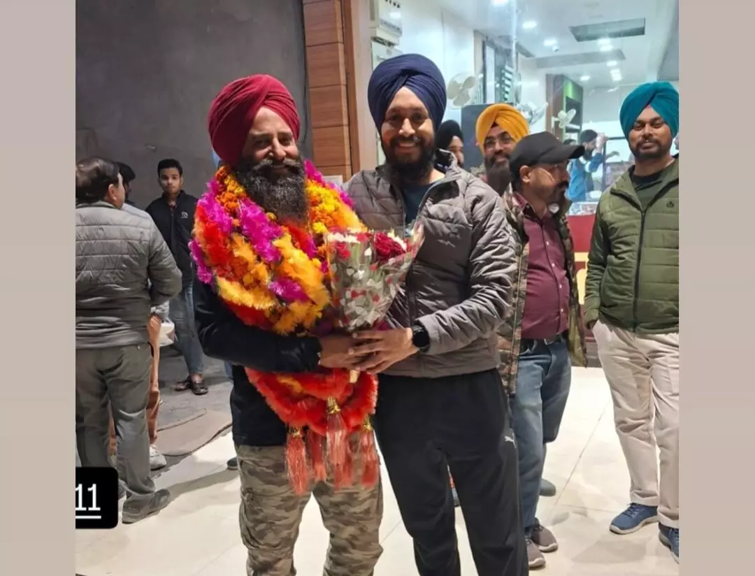 Punjab: ਪੰਜਾਬ ਪਰਤਣ ਤੇ ਹਰਜੀਤ ਸਿੰਘ ਹਜਾਰਾ ਦਾ ਸ਼ਾਨਦਾਰ ਸਵਾਗਤ, 31 ਦਿਨਾਂ ਚ ਸਾਈਕਲ ਤੇ ਕੀਤਾ 3926 KM ਦਾ ਸਫ਼ਰ