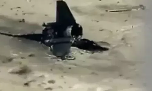 ਅਮਰੀਕੀ ਲੜਾਕੂ ਜਹਾਜ਼ ਕਰੈਸ਼, ਲੱਗੀ ਅੱਗ, ਅੰਬਰ ਨੂੰ ਉਠਿਆ ਗਾੜਾ ਧੁੰਆ (Video)