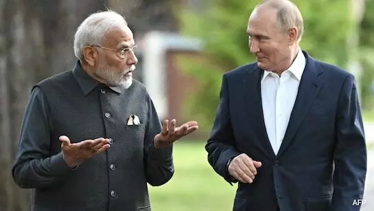 Putin India: ਪੁਤਿਨ ਤੇ ਮੋਦੀ ਦੀ ਮੁਲਾਕਾਤ ਤੇ ਅਮਰੀਕਾ ਦੀ ਨਜ਼ਰ, ਅਮਰੀਕੀ ਮੀਡੀਆ ਨੇ ਕਹੀ ਵੱਡੀ ਗੱਲ