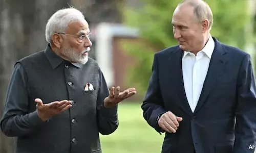 Putin India: ਪੁਤਿਨ ਤੇ ਮੋਦੀ ਦੀ ਮੁਲਾਕਾਤ ਤੇ ਅਮਰੀਕਾ ਦੀ ਨਜ਼ਰ, ਅਮਰੀਕੀ ਮੀਡੀਆ ਨੇ ਕਹੀ ਵੱਡੀ ਗੱਲ