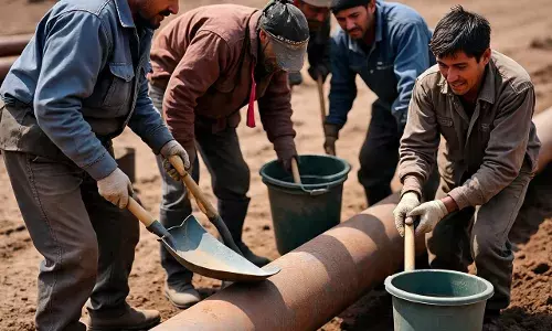 ਪਾਈਪ ਲਾਈਨ ਲਾਗੇ ਘਰ ਲੈ ਕੇ ਪੁੱਟਦੇ ਸਨ ਟੋਆ ਤੇ ਕਰਦੇ ਸੀ ਤੇਲ ਚੋਰੀ