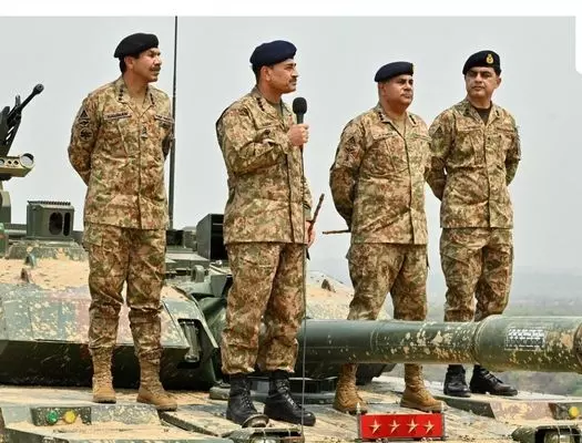 ਪਾਕਿਸਤਾਨ ਦੇ ਪਹਿਲੇ CDF ਅਸੀਮ ਮੁਨੀਰ ਦਾ ਭਾਰਤ ਨੂੰ ਜਵਾਬ ਪਾਕਿਸਤਾਨ ਦੇ ਪਹਿਲੇ CDF ਅਸੀਮ ਮੁਨੀਰ ਦਾ ਭਾਰਤ ਨੂੰ ਜਵਾਬ