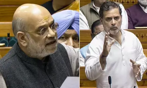 Rahul Gandhi: ਰਾਹੁਲ ਗਾਂਧੀ ਤੇ ਕੇਂਦਰੀ ਮੰਤਰੀ ਅਮਿਤ ਸ਼ਾਹ ਦੀ ਸੰਸਦ ਵਿੱਚ ਖੜਕੀ, ਜਾਣੋ ਕੀ ਹੈ ਮਾਮਲਾ