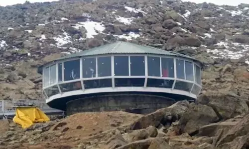 ਭਾਰਤ ਵਿਚ ਦੁਨੀਆ ਦਾ ਸਭ ਤੋਂ ਉੱਚਾ ਘੁੰਮਣ ਵਾਲਾ ਰੈਸਟੋਰੈਂਟ ਖੁੱਲ੍ਹਿਆ ਭਾਰਤ ਵਿਚ ਦੁਨੀਆ ਦਾ ਸਭ ਤੋਂ ਉੱਚਾ ਘੁੰਮਣ ਵਾਲਾ ਰੈਸਟੋਰੈਂਟ ਖੁੱਲ੍ਹਿਆ