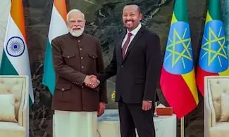 PM Modi: ਪ੍ਰਧਾਨ ਮੰਤਰੀ ਨਰਿੰਦਰ ਮੋਦੀ ਪਹੁੰਚੇ ਇਥੋਪੀਆ, PM ਅਲੀ ਨੇ ਹਵਾਈ ਅੱਡੇ ਤੇ ਕੀਤਾ ਸ਼ਾਨਦਾਰ ਸਵਾਗਤ