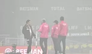 IND Vs SA: ਭਾਰਤ ਤੇ ਦੱਖਣੀ ਅਫ਼ਰੀਕਾ ਦੇ ਮੈਚ ਵਿੱਚ ਵਿਲਨ ਬਣੀ ਧੁੰਦ, ਰੱਦ ਹੋਇਆ ਮੈਚ IND Vs SA: ਭਾਰਤ ਤੇ ਦੱਖਣੀ ਅਫ਼ਰੀਕਾ ਦੇ ਮੈਚ ਵਿੱਚ ਵਿਲਨ ਬਣੀ ਧੁੰਦ, ਰੱਦ ਹੋਇਆ ਮੈਚ