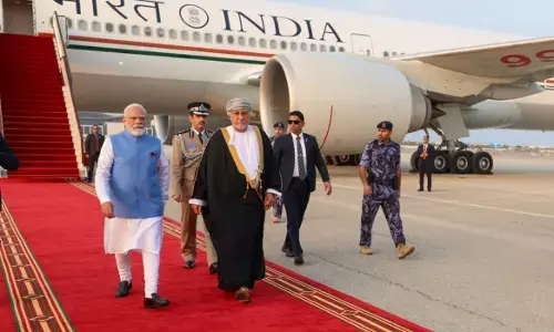 PM Modi In Oman: PM ਮੋਦੀ ਓਮਾਨ ਤੋਂ ਭਾਰਤ ਲਈ ਰਵਾਨਾ, ਡਿਪਟੀ PM ਸਈਦ ਸ਼ਿਹਾਬ ਨੇ ਹਵਾਈ ਅੱਡੇ ਤੱਕ ਕੀਤਾ ਵਿਦਾ