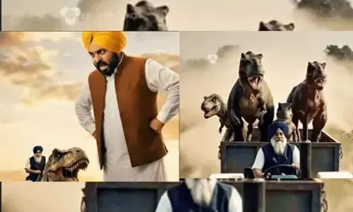 ਪੰਜਾਬ ਦੀ ਰਾਜਨੀਤੀ ਬਣੀ  Jurassic Park: ਪੋਸਟਰ ਵਾਰ ਤੇ ਸਿਆਸੀ ਦਹਾੜ