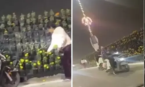 ਲੋਕਾਂ ਮਚਾਈ ਭੁੱਖ, PM Modis ਦਾ program ਖ਼ਤਮ ਹੁੰਦੇ ਸਾਰੇ ਲੋਕਾਂ ਨੇ ਚੋਰੀ ਕੀਤੇ ਗਮਲੇ