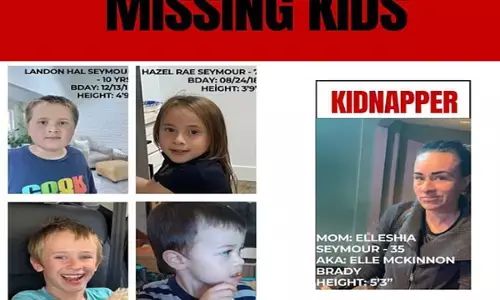 America ਹੋ ਰਿਹਾ ਤਬਾਹ, 4 ਬੱਚਿਆਂ ਨੂੰ ਅਗਵਾ ਕਰ ਕੇ ਫ਼ਰਾਰ ਹੋਈ ਮਾਂ