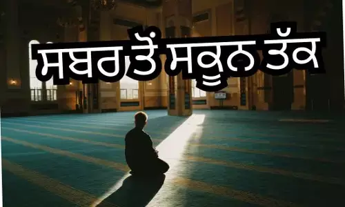 ਮੁਸ਼ਕਲਾਂ ਵਿੱਚ ਸ਼ਾਂਤੀ ਅਤੇ ਸ਼ੁਕਰਾਨੇ ਦੀ ਸ਼ਕਤੀ: ਸਬਰ ਤੋਂ ਸਕੂਨ ਤੱਕ ਮੁਸ਼ਕਲਾਂ ਵਿੱਚ ਸ਼ਾਂਤੀ ਅਤੇ ਸ਼ੁਕਰਾਨੇ ਦੀ ਸ਼ਕਤੀ: ਸਬਰ ਤੋਂ ਸਕੂਨ ਤੱਕ